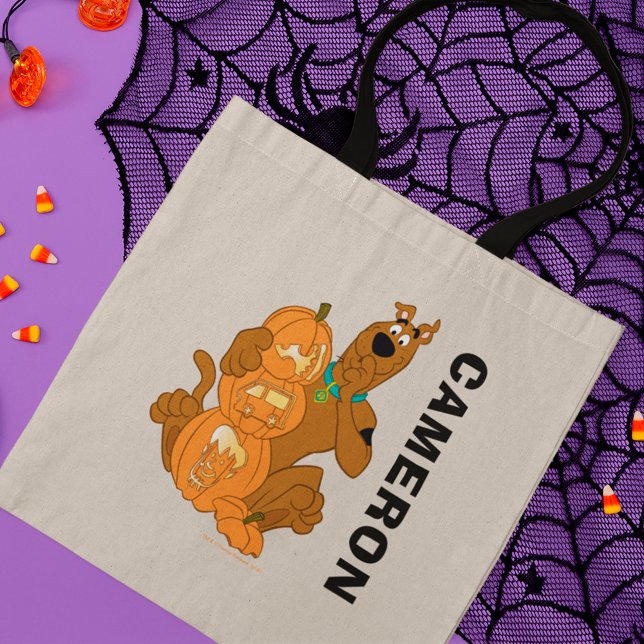 Bolso De Tela Scooby-Doo | Jack-O-Lantern de Halloween (Subido por el creador)