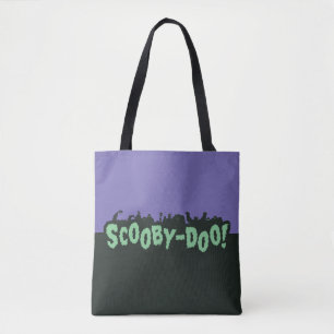 Bolso De Tela ¡Scooby-Doo! Logotipo de silueta de monstruos