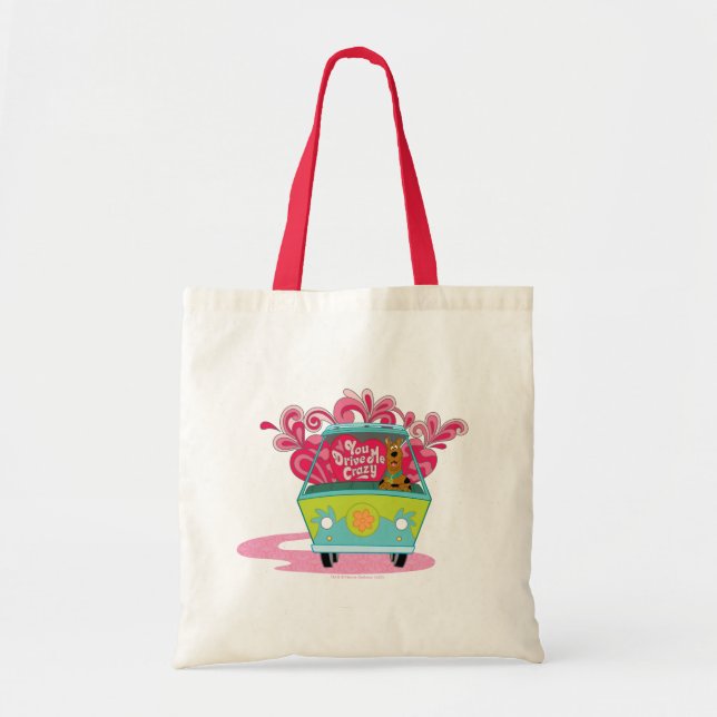 Bolso De Tela Scooby-Doo - Me Conduces Loco (Frente)