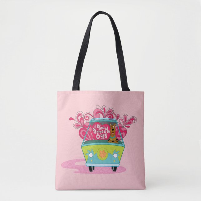 Bolso De Tela Scooby-Doo - Me Conduces Loco (Anverso)