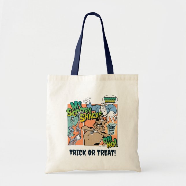 Bolso De Tela Scooby-Doo "Mis bocadillos escoceses" (Frente)