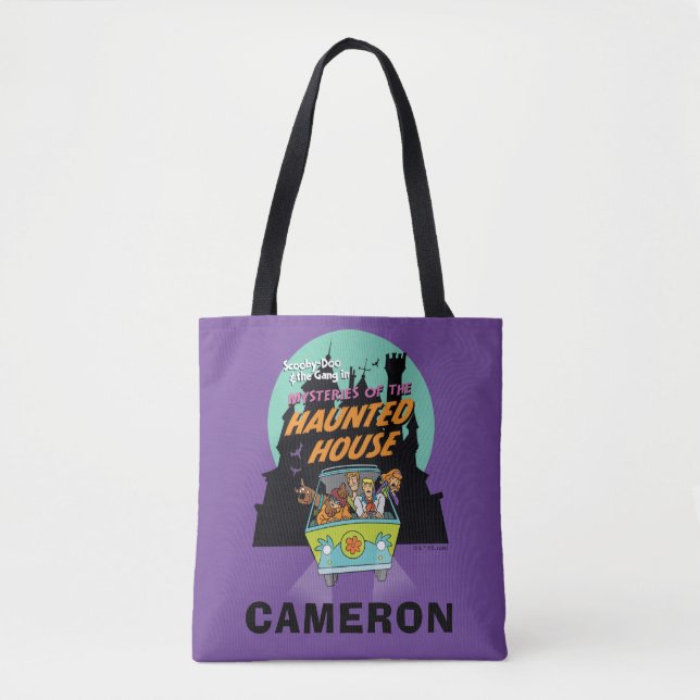 Bolso De Tela Scooby-Doo "Misterios De La Casa Ahogada" (Anverso)