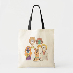 Bolso De Tela Scooby-Doo   Nuestras máscaras de Halloween