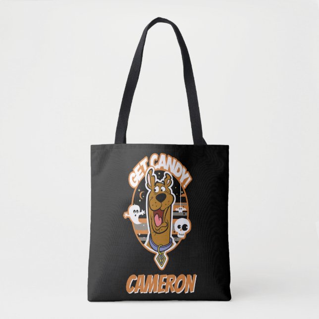 Bolso De Tela Scooby-Doo | Obtener Candy! (Anverso)