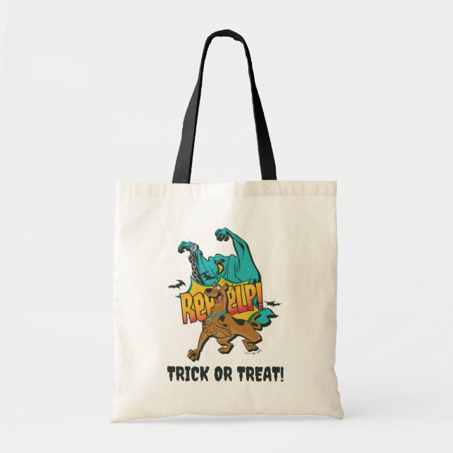 Bolso De Tela Scooby Doo "¡Reeeelp!" (Frente)