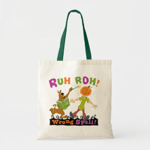 Bolso De Tela Scooby-Doo ¡Ruh Roh! ¡El deletreo equivocado!