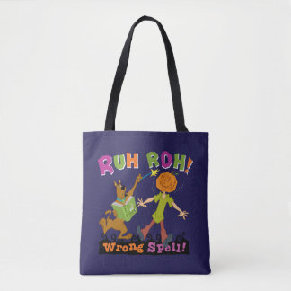 Bolso De Tela Scooby-Doo ¡Ruh Roh! ¡El deletreo equivocado!