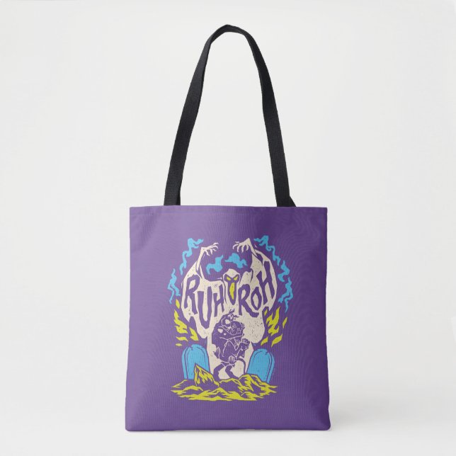 Bolso De Tela Scooby-Doo | Ruh Roh Scooby & Shaggy (Anverso)