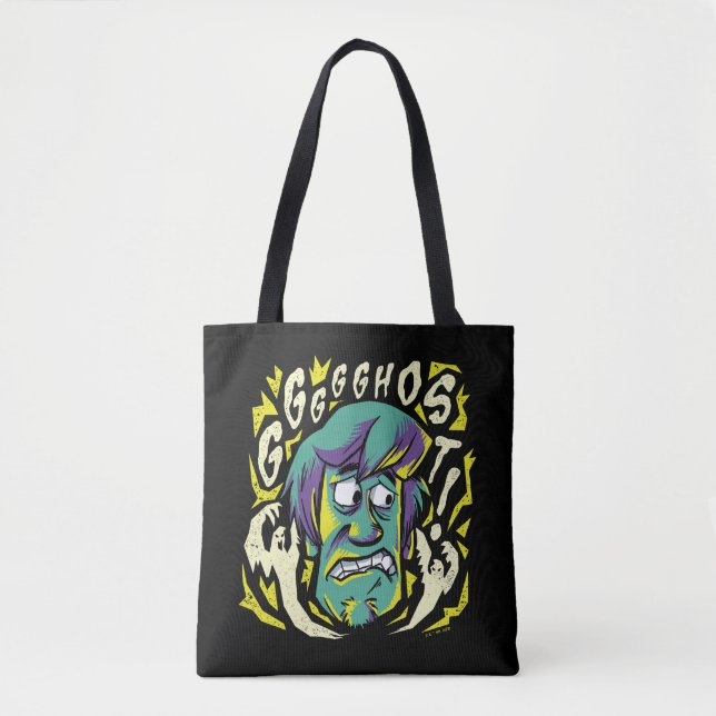 Bolso De Tela Scooby-Doo | Scared Shaggy (Anverso)