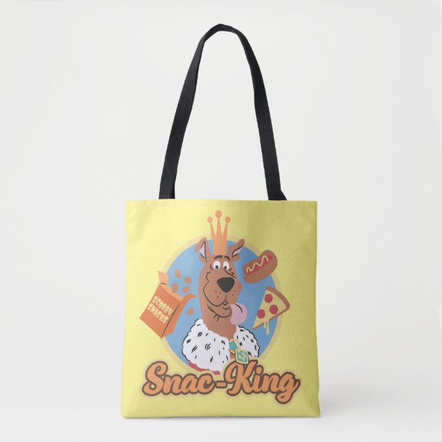 Bolso De Tela Scooby-Doo Snac-King (Anverso)