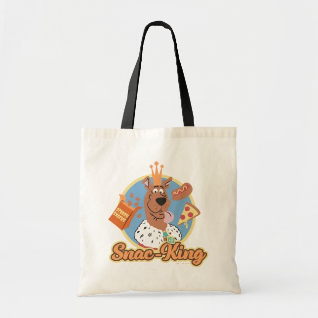 Bolso De Tela Scooby-Doo Snac-King (Frente)