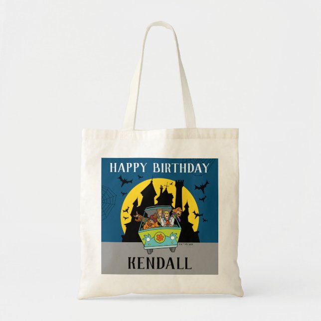 Bolso De Tela Scooby-Doo Spooktacular Halloween Cumpleaños (Frente)