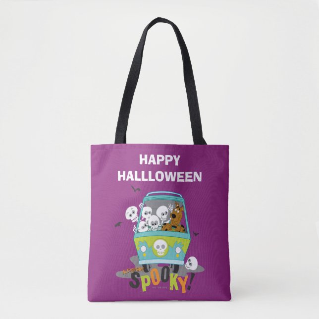 Bolso De Tela Scooby-Doo Spooky Mystery Machine (Anverso)