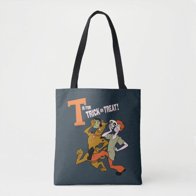 Bolso De Tela Scooby-Doo | T es para Truco o Tratamiento (Anverso)