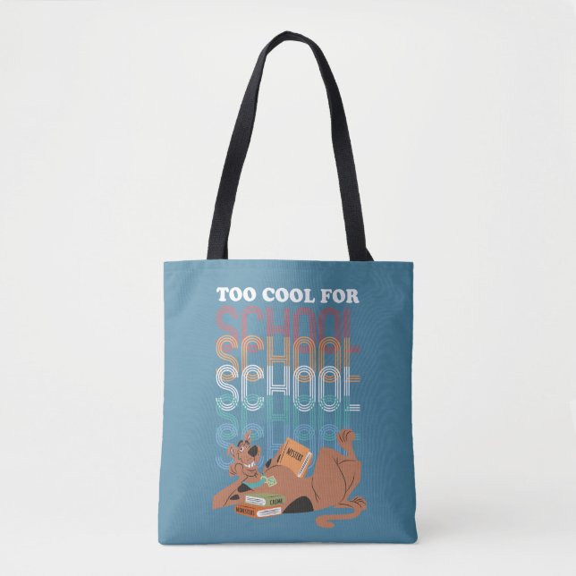 Bolso De Tela Scooby-Doo También Guay Para La Escuela (Anverso)