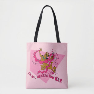 Bolso De Tela Scooby-Doo - Todos soy Corazones para ti