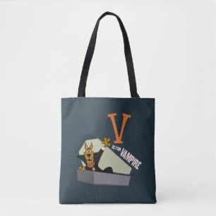 Bolso De Tela Scooby-Doo V es para Vampiro