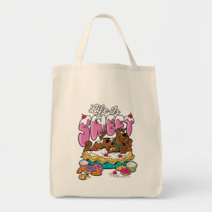 Bolso De Tela Scooby-Doo "vida es dulce "