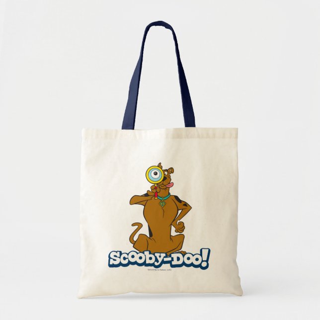 Bolso De Tela Scooby-Doo With Magnifying Glass (Frente)