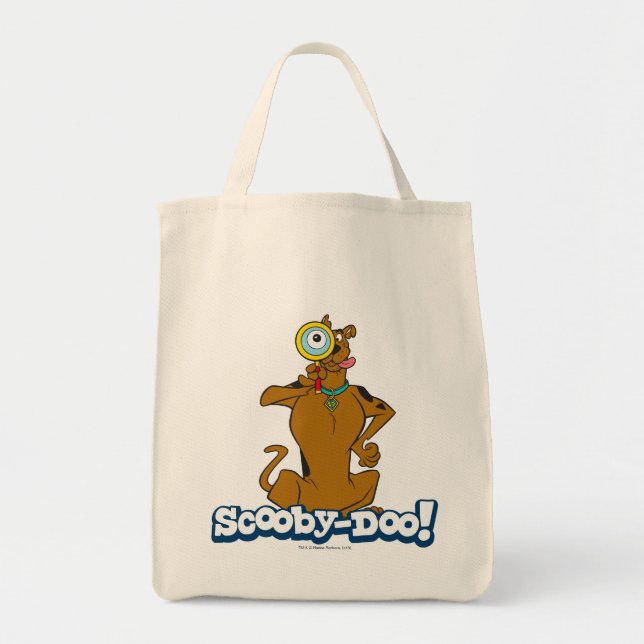 Bolso De Tela Scooby-Doo With Magnifying Glass (Frente)
