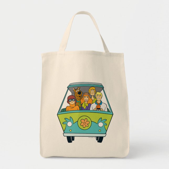 Bolso De Tela Scooby-Doo y la máquina de misterio de pandillas (Frente)