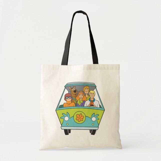Bolso De Tela Scooby-Doo y la máquina de misterio de pandillas (Frente)