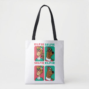 Bolso De Tela Scooby-Doo y Shaggy "Elfie Selfie"