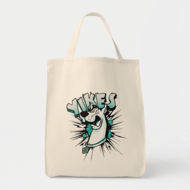 Bolso De Tela Scooby-Doo "¡Yikes!" Gráfico de semitono (Frente)