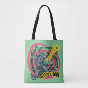 Bolso De Tela Scooby-Doo Zoinks Punk Guitar Gráfico