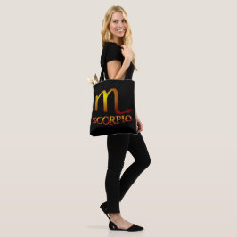 Bolso De Tela Scorpio Star Gold