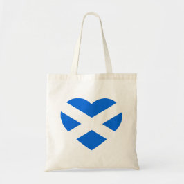 Bolso De Tela Scottish Heartflag btcn