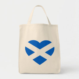 Bolso De Tela Scottish Heartflag gtcn