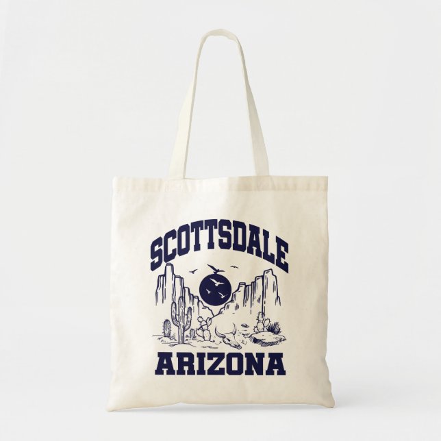 Bolso De Tela Scottsdale, Arizona (Frente)