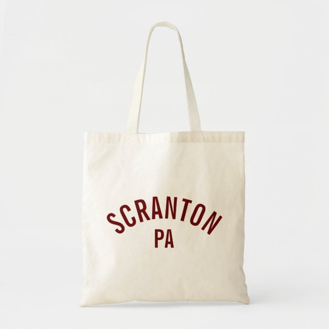 Bolso De Tela Scranton, PA (Frente)