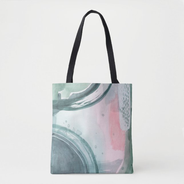 Bolso De Tela Scribe Pastel - Acuarela (Anverso)