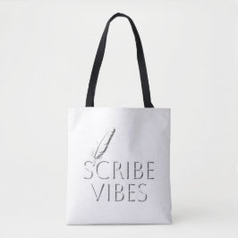 Bolso De Tela Scribe Vibes Writers Authors Poets