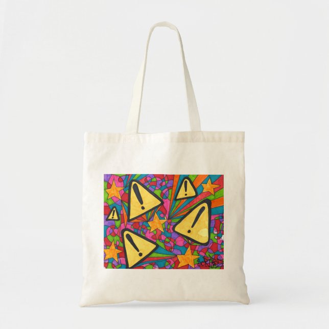 BOLSO DE TELA SCRIBZ KIDZ SKATEBOARD / JMT (Frente)