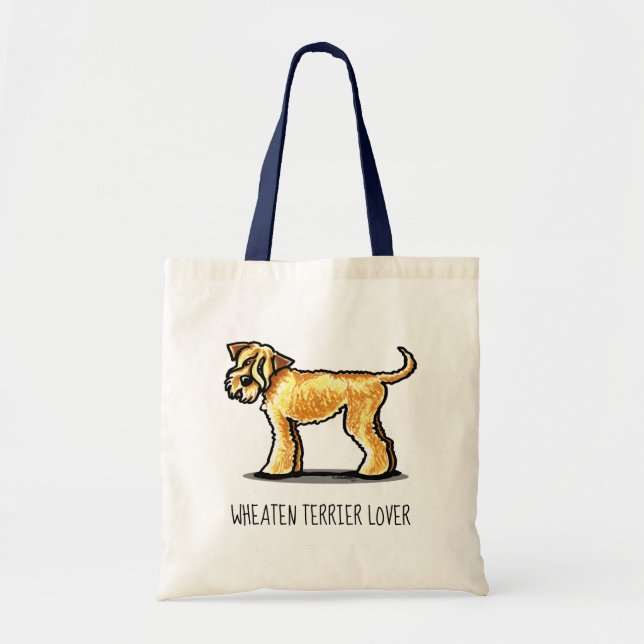 Bolso De Tela SCWT Wheaten Terrier Lover Personalizado (Frente)