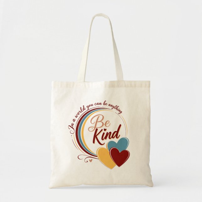 Bolso De Tela Sé Amable (Frente)