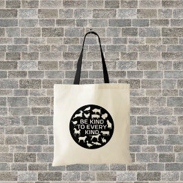 Bolso De Tela Sé amable con todos los tipos