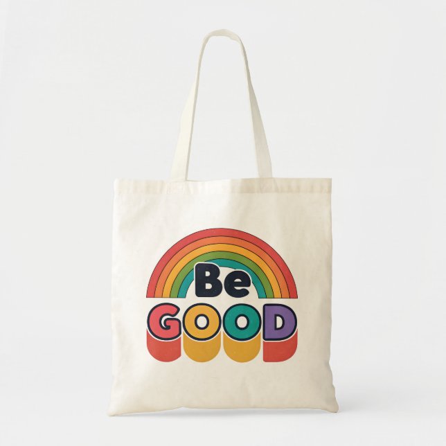 Bolso De Tela Sé bueno (Frente)