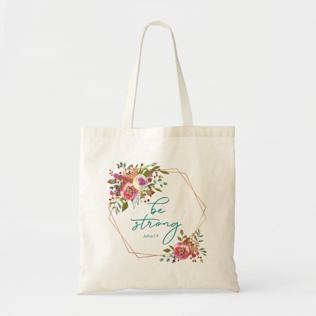 Bolso De Tela Sé Fuerte (Frente)