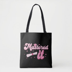 Bolso De Tela Se graduó con Maestría Graduado MBA Graduación