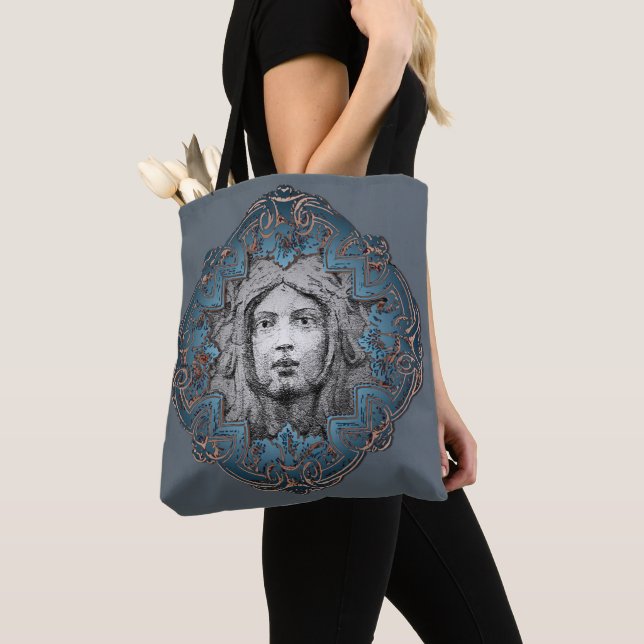 Bolso De Tela Sé La Diosa (Detalle)