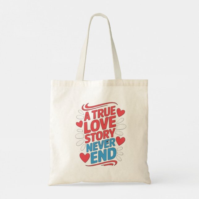 Bolso De Tela Sé mi San Valentín (Reverso)