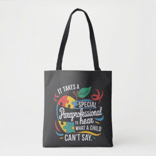 Bolso De Tela Se necesita un parapurero para escuchar lo que un 