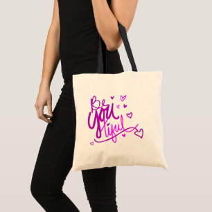 Bolso De Tela Sé que eres hermosa