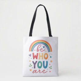 Bolso De Tela Sé quien eres