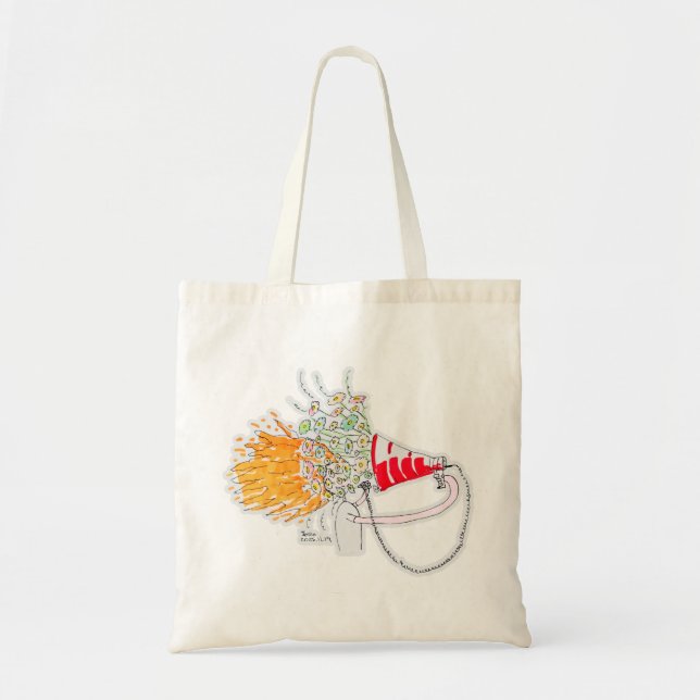 Bolso De Tela Sé Tu Mayor Fanático (Frente)