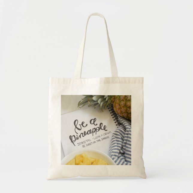 Bolso De Tela Sé una piña (Frente)